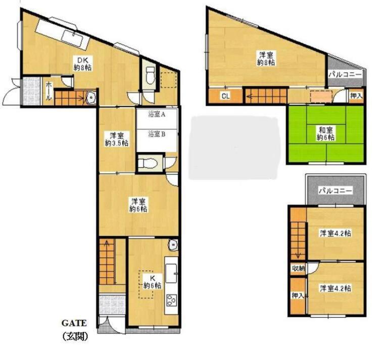 Apartament F House 中崎屋 梅田 Osaka Zewnętrze zdjęcie